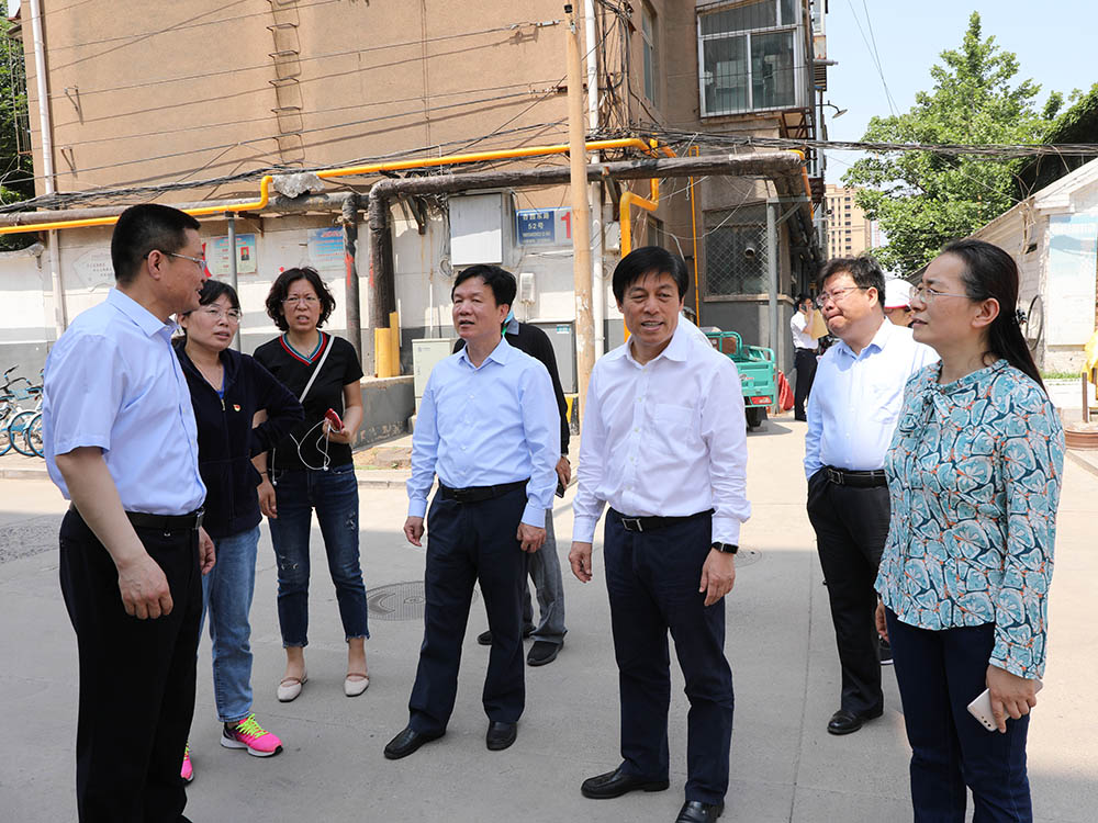 市委常委副市长宋振波到挂包的湖田街道办事处督导全国文明城市创建